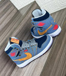 Gray helmet for bikers