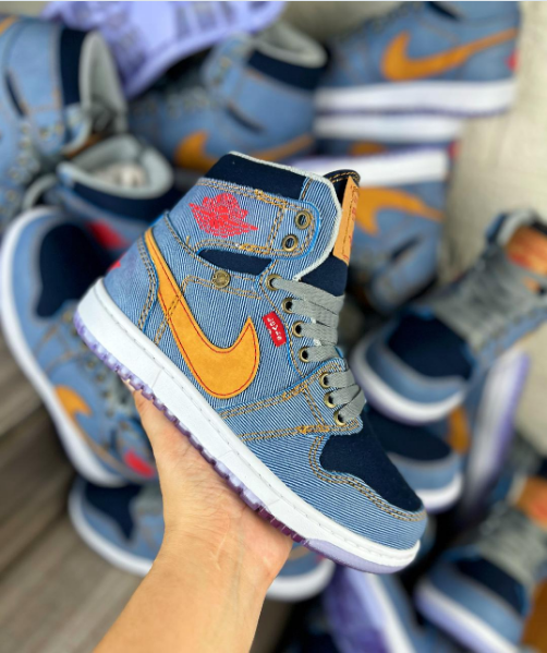 Nike Air Jordan 1 Denim Power