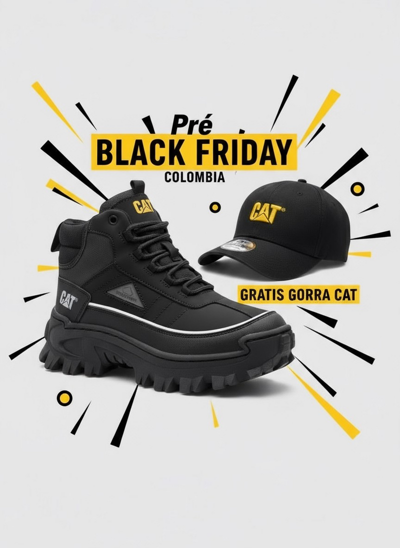 Kit Aventura CAT: Bota + Gorra Exclusiva de Regalo